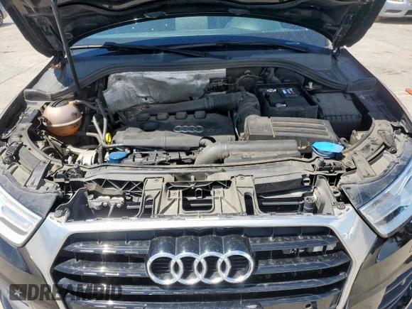 2016 Audi Q3 Premium Plus with VIN WA1BFCFS5GR023114, listed as a Copart auction lot 57947165 with 55,079 mi miles and Salvage title. Bid and sale history available at DreamBid. Image 12.