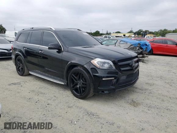 2015 Mercedes-Benz GL-Class GL 550 with VIN 4JGDF7DE7FA462875, listed as a Copart auction lot 53759035 with 166,051 mi miles and Clean Title. Bid and sale history available at carsss.com. Image 4.