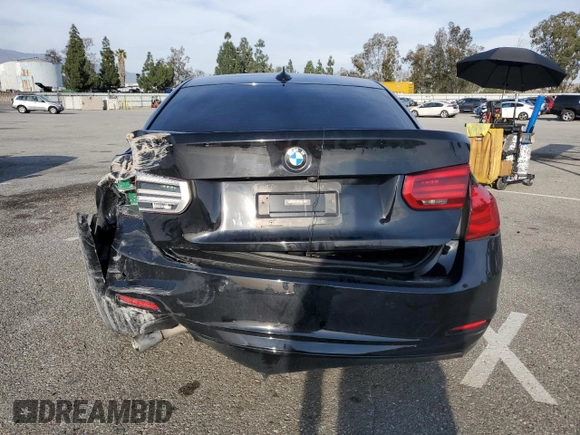 2018 BMW 3 Series 320i with VIN WBA8A9C51JAH12654, listed as a Copart auction lot 45710645 with 108,681 mi miles and Salvage Title. Bid and sale history available at carsss.com. Image 6.