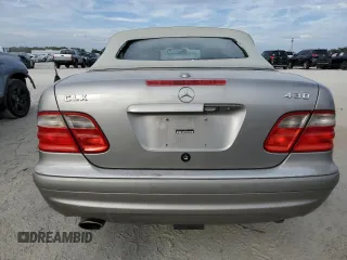 2003 Mercedes-Benz CLK 430 with VIN WDBLK70G73T131537, listed as a Copart auction lot 84103354 with 144,308 mi miles and Salvage Title. Bid and sale history available at DreamBid. Image 6.