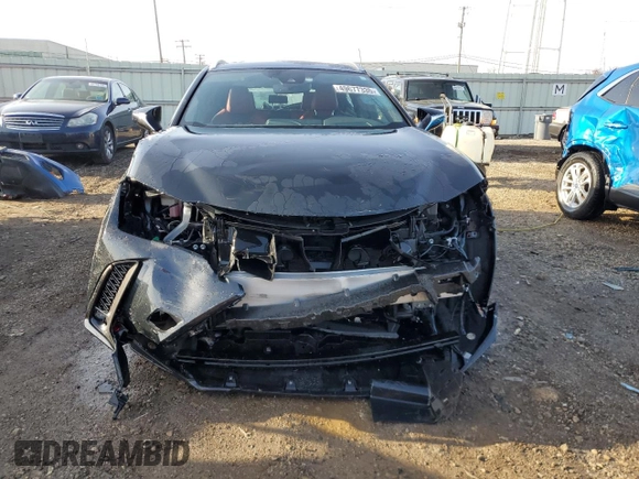 2021 Lexus UX 250h F Sport z VIN JTHR9JBH7M2041966, wystawiony jako Copart lot #49677335 z przebiegiem 27 880 mil mil oraz Szkoda całkowita • Salvage title. Historia ofert i sprzedaży dostępna na DreamBid. Obrazek 5.