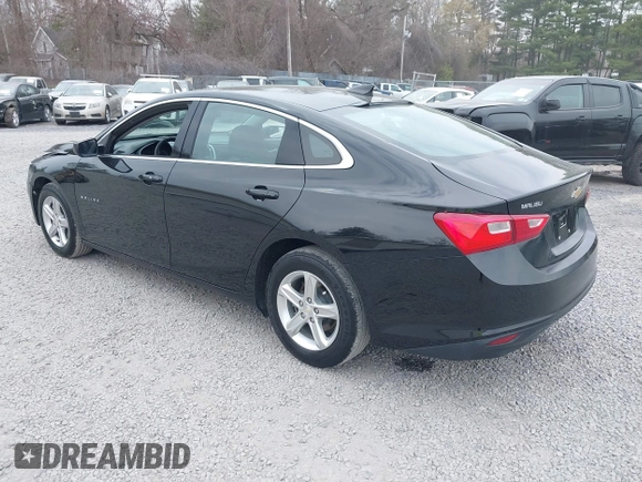 2022 Chevrolet Malibu LS with VIN 1G1ZB5ST2NF213650, listed as a IAAI auction lot 42137021 with 36,489 mi miles and . Bid and sale history available at DreamBid. Image 3.