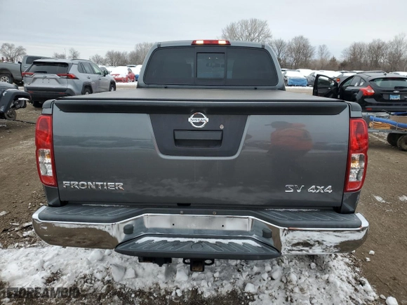 2016 Nissan Frontier SV with VIN 1N6AD0FV7GN767026, listed as a Copart auction lot 44889855 with 58,532 mi miles and Salvage Title. Bid and sale history available at carsss.com. Image 6.