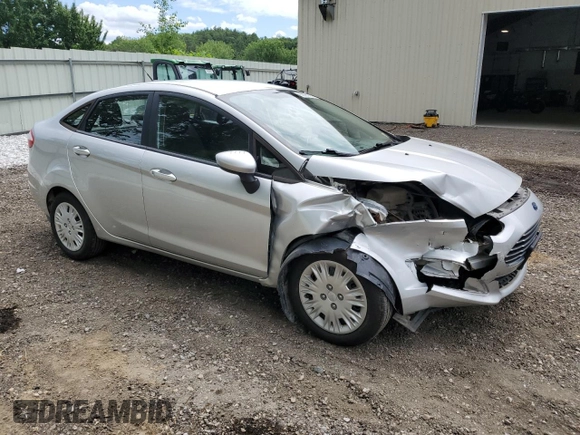 2015 Ford Fiesta S with VIN 3FADP4AJ1FM117383, listed as a Copart auction lot 62391295 with 19,111 mi miles and Salvage title. Bid and sale history available at DreamBid. Image 4.