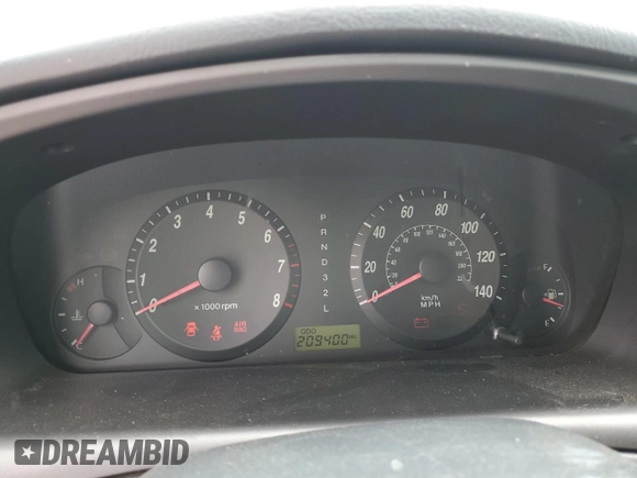 2004 Hyundai Elantra GLS z VIN KMHDN46D14U812275, wystawiony jako Copart lot #54163945 z przebiegiem 209 400 mil mil oraz Szkoda całkowita • Salvage title. Historia ofert i sprzedaży dostępna na DreamBid. Obrazek 9.