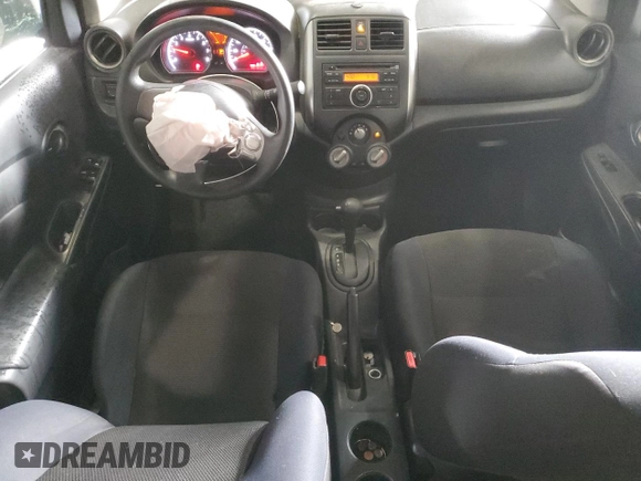 2012 Nissan Versa SV with VIN 3N1CN7AP3CL898221, listed as a Copart auction lot 56211865 with 90,452 mi miles and Salvage title. Bid and sale history available at DreamBid. Image 8.