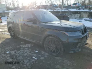 2018 Land Rover Range Rover Sport with VIN SALWR2RE9JA812122, listed as a Copart auction lot 86741334 with Not Provided miles and Salvage Title. Bid and sale history available at carsss.com. Image 4.