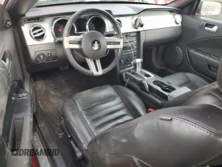 2009 Ford Mustang GT with VIN 1ZVHT82H595119834, listed as a Copart auction lot 52068725 with 96,697 mi miles and Salvage title. Bid and sale history available at DreamBid. Image 8.