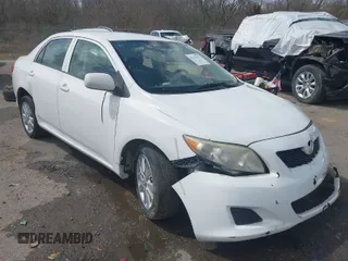 2009 Toyota Corolla with VIN 1NXBU40E59Z023792, listed as a IAAI auction lot 41743473 with 128,454 mi miles. Bid and sale history available at carsss.com. Image 1.