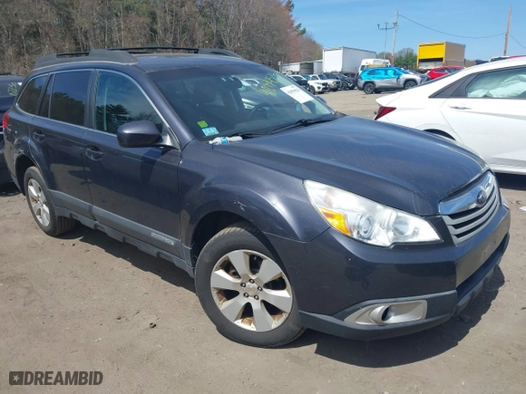 2010 Subaru Outback Prem All-Weather/HK Aud with VIN 4S4BRBFC6A3323184, listed as a IAAI auction lot 42094526 with 124,025 mi miles. Bid and sale history available at carsss.com. Image 1.