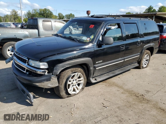 2000 Chevrolet Suburban LT with VIN 3GNFK16T2YG200100, listed as a Copart auction lot 70187684 with 0 mi miles and Salvage Title. Bid and sale history available at carsss.com. Image 1.