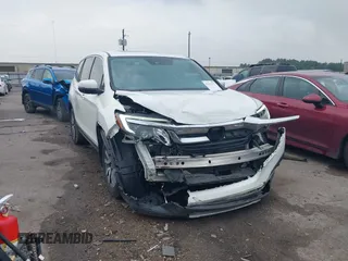 2019 Honda Pilot EX-L z VIN 5FNYF6H52KB025930, wystawiony jako IAAI lot #42117673 z przebiegiem 84 721 mil mil oraz . Historia ofert i sprzedaży dostępna na DreamBid. Obrazek 1.