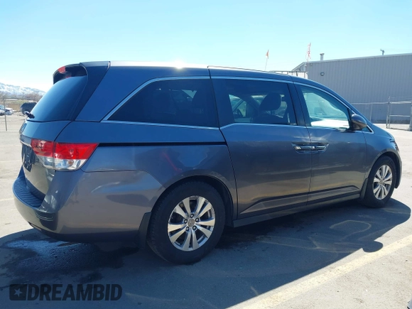 2015 Honda Odyssey EX-L with VIN 5FNRL5H66FB063215, listed as a IAAI auction lot 41846532 with 153,048 mi miles and . Bid and sale history available at carsss.com. Image 14.