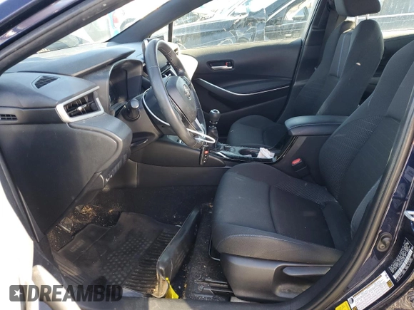 2021 Toyota Corolla SE with VIN JTDM4MCE7MJ057154, listed as a Copart auction lot 71494734 with 47,708 mi miles and Salvage Title. Bid and sale history available at carsss.com. Image 7.