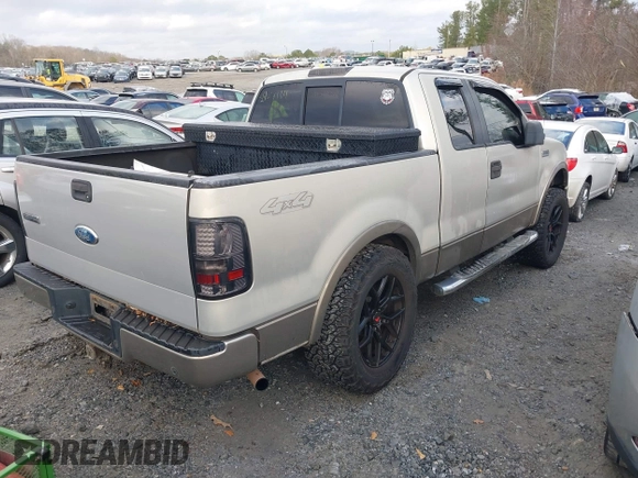 2006 Ford F-150 XLT with VIN 1FTPX14V56FB12045, listed as a IAAI auction lot 41206807 with 319,930 mi miles. Bid and sale history available at carsss.com. Image 4.