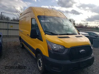 2021 Ford Transit Cargo with VIN 1FTBR1X8XMKA08424, listed as a Copart auction lot 51269995 with 73,918 mi miles and Salvage Title. Bid and sale history available at DreamBid. Image 4.