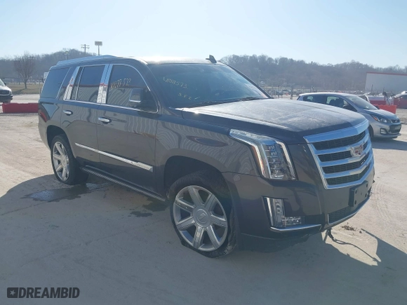 2016 Cadillac Escalade Premium Collection with VIN 1GYS4CKJ3GR108780, listed as a IAAI auction lot 41077573 with 1 mi miles. Bid and sale history available at carsss.com. Image 1.