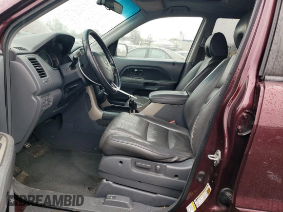 2008 Honda Pilot EX-L with VIN 5FNYF18598B004309, listed as a Copart auction lot 52238625 with 249,569 mi miles and Clean Title. Bid and sale history available at carsss.com. Image 7.