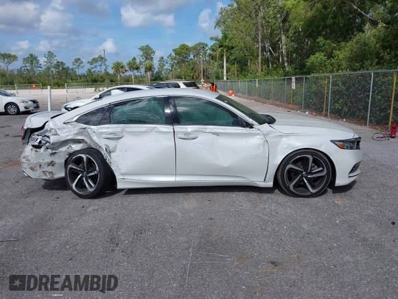 2019 Honda Accord Sport with VIN 1HGCV1F33KA113896, listed as a IAAI auction lot 41961776 with 92,248 mi miles and . Bid and sale history available at DreamBid. Image 13.