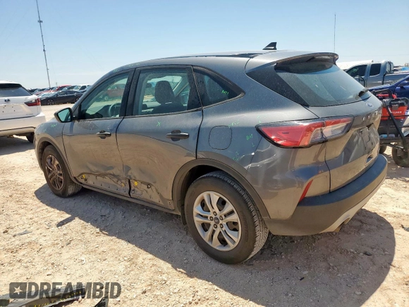 2022 Ford Escape S with VIN 1FMCU0F62NUB47672, listed as a Copart auction lot 60271585 with 53,894 mi miles and Salvage title. Bid and sale history available at DreamBid. Image 2.