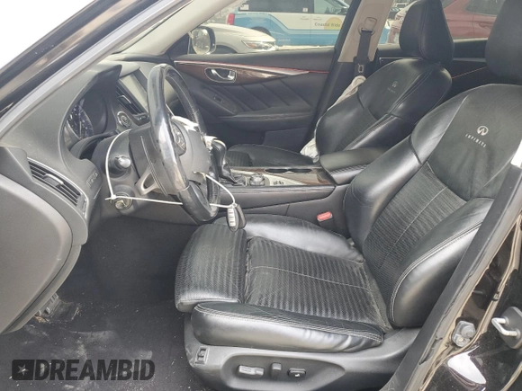 2014 Infiniti Q50 Sport with VIN JN1BV7AR3EM687395, listed as a Copart auction lot 49869235 with 86,199 mi miles and Salvage Title. Bid and sale history available at DreamBid. Image 7.