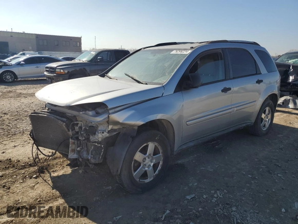 2005 Chevrolet Equinox LS with VIN 2CNDL23F956095513, listed as a Copart auction lot 79299224 with 0 mi miles and Salvage Title. Bid and sale history available at carsss.com. Image 1.
