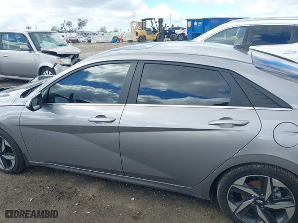 2023 Hyundai Elantra Hybrid Limited with VIN KMHLN4AJ2PU064326, listed as a IAAI auction lot 41783181 with 169,105 mi miles. Bid and sale history available at carsss.com. Image 15.