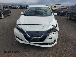 2018 Nissan LEAF SL with VIN 1N4AZ1CP5JC305508, listed as a Copart auction lot 71486084 with 77,307 mi miles and Salvage Title. Bid and sale history available at DreamBid. Image 5.