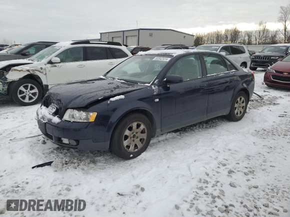 2002 Audi A4 1.8T с VIN WAULC68E62A175144, выставлен на аукционе Copart как лот 83342324 с пробегом 81 536 миль миль и Чистый • Clean title. История ставок и продаж доступна на DreamBid. Изображение 1.