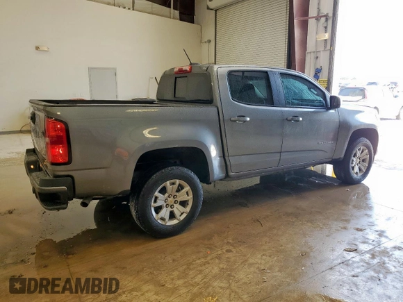 2022 Chevrolet Colorado 2WD LT with VIN 1GCGSCEN4N1137278, listed as a Copart auction lot 61501135 with 61,551 mi miles and Clean title. Bid and sale history available at DreamBid. Image 3.