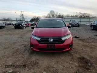 2024 Honda Odyssey Sport with VIN 5FNRL6H74RB070621, listed as a Copart auction lot 82779044 with 1,025 mi miles and Salvage Title. Bid and sale history available at DreamBid. Image 12.