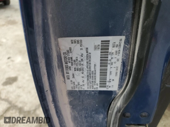 2009 Ford Explorer XLT с VIN 1FMEU63EX9UA17751, выставлен на аукционе Copart как лот 44203545 с пробегом 132 993 миль миль и Списание • Salvage title. История ставок и продаж доступна на DreamBid. Изображение 15.