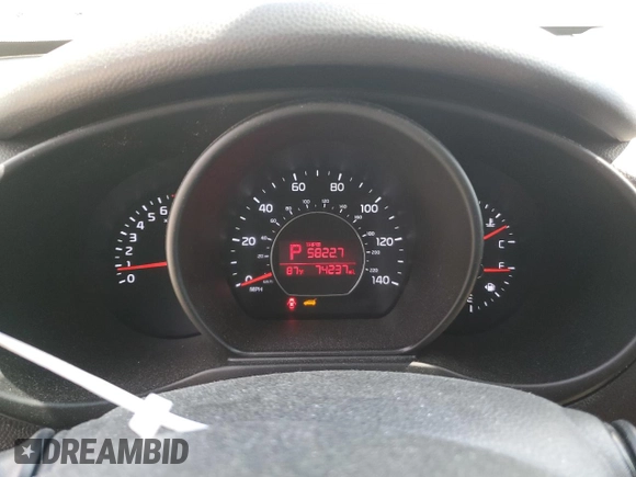 2015 Kia Soul with VIN KNDJN2A24F7751989, listed as a Copart auction lot 51220995 with 74,237 mi miles and Salvage Title. Bid and sale history available at carsss.com. Image 9.