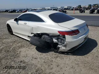 2016 Mercedes-Benz S-Class S 550 with VIN WDDXJ8FB4GA011144, listed as a Copart auction lot 52050895 with 118,070 mi miles and Salvage Title. Bid and sale history available at carsss.com. Image 2.