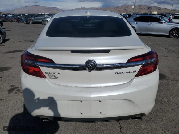 2017 Buick Regal Sport Touring with VIN 2G4GL5EX5H9148618, listed as a Copart auction lot 48119185 with 44,647 mi miles and Salvage Title. Bid and sale history available at carsss.com. Image 6.