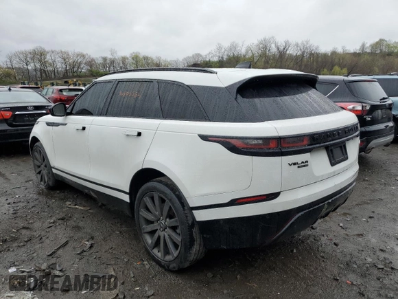 2018 Land Rover Range Rover Velar R-Dynamic HSE with VIN SALYM2RXXJA752022, listed as a Copart auction lot 50808584 with 93,543 mi miles. Bid and sale history available at carsss.com. Image 2.