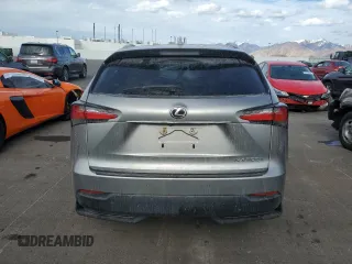 2015 Lexus NX 300h with VIN JTJBJRBZ4F2020395, listed as a Copart auction lot 43951295 with Not provided miles and Salvage title. Bid and sale history available at DreamBid. Image 6.