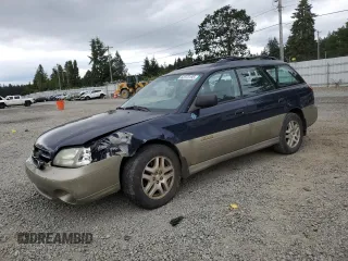 2002 Subaru Legacy Outback with VIN 4S3BH665127648349, listed as a Copart auction lot 62373195 with 207,053 mi miles and Salvage title. Bid and sale history available at DreamBid. Image 1.
