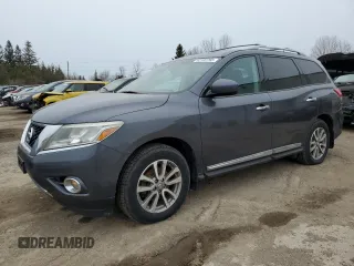 2014 Nissan Pathfinder S with VIN 5N1AR2MM0EC726123, listed as a Copart auction lot 52197765 with 175,761 mi miles and Clean Title. Bid and sale history available at carsss.com. Image 1.