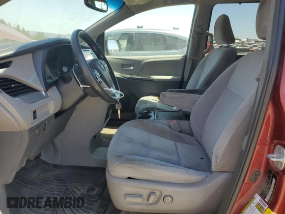 2017 Toyota Sienna LE Auto Access Seat with VIN 5TDKZ3DC3HS820585, listed as a Copart auction lot 64637025 with 288,501 mi miles and Clean title. Bid and sale history available at DreamBid. Image 7.
