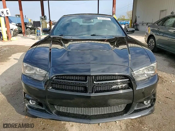2012 Dodge Charger SRT8 with VIN 2C3CDXEJ2CH169792, listed as a Copart auction lot 88295065 with 107,255 mi miles and Salvage Title. Bid and sale history available at carsss.com. Image 14.