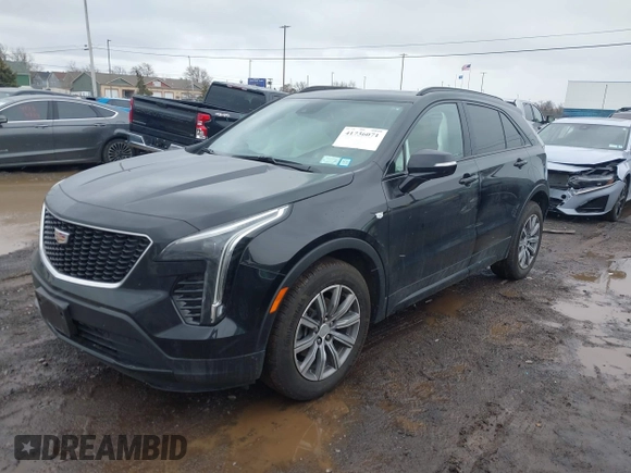 2023 Cadillac XT4 AWD Sport with VIN 1GYFZFR43PF104069, listed as a IAAI auction lot 41736071 with 22,872 mi miles. Bid and sale history available at carsss.com. Image 17.