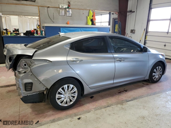 2016 Hyundai Elantra SE with VIN 5NPDH4AE3GH739453, listed as a Copart auction lot 50369545 with 154,018 mi miles and Non Repairable. Bid and sale history available at carsss.com. Image 3.