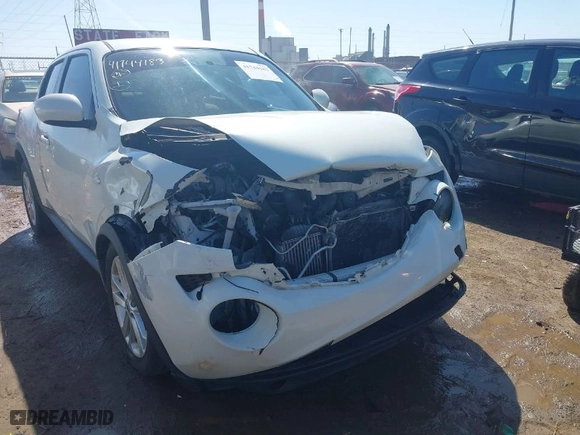 2012 Nissan Juke S with VIN JN8AF5MR7CT105652, listed as a IAAI auction lot 41744183 with 164,368 mi miles. Bid and sale history available at carsss.com. Image 6.