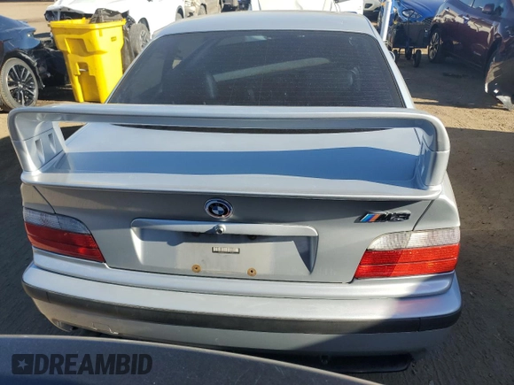 1998 BMW 3 Series M3 with VIN WBSBG9335WEY79420, listed as a Copart auction lot 85111294 with 0 mi miles and Salvage Title. Bid and sale history available at carsss.com. Image 6.