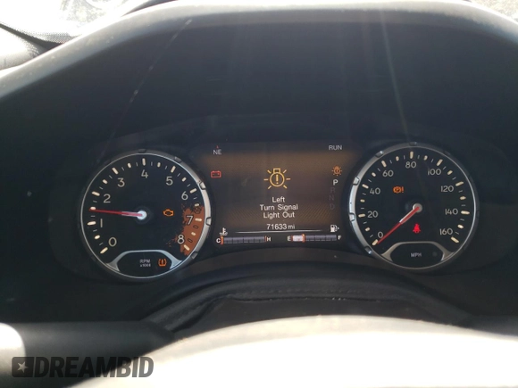 2018 Jeep Renegade Altitude with VIN ZACCJBBB0JPH10922, listed as a Copart auction lot 49244664 with 71,633 mi miles and Clean title. Bid and sale history available at DreamBid. Image 9.