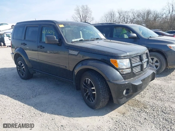 2010 Dodge Nitro SXT with VIN 1D4PU5GK0AW134368, listed as a IAAI auction lot 41786095 with 117,563 mi miles. Bid and sale history available at carsss.com. Image 1.