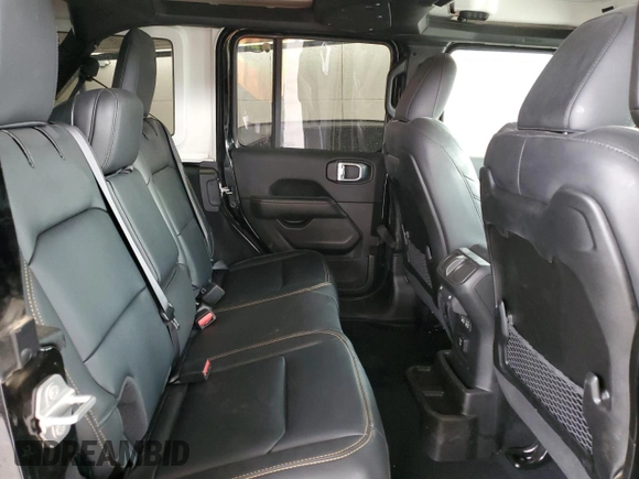 2024 Jeep Wrangler Sahara with VIN 1C4PJXEG0RW369476, listed as a Copart auction lot 49054345 with 816 mi miles and Salvage title. Bid and sale history available at DreamBid. Image 11.