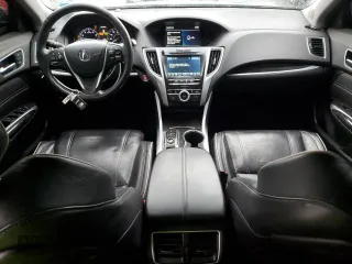 2020 Acura TLX w/Technology Pkg with VIN 19UUB3F43LA004020, listed as a Copart auction lot 81593814 with 38,384 mi miles and Non Repairable. Bid and sale history available at carsss.com. Image 8.