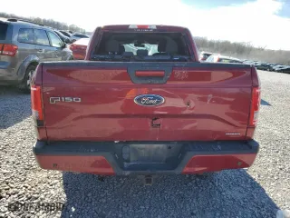 2016 Ford F-150 XLT with VIN 1FTEW1EF8GFB94842, listed as a Copart auction lot 49693255 with 105,289 mi miles and Salvage Title. Bid and sale history available at carsss.com. Image 6.